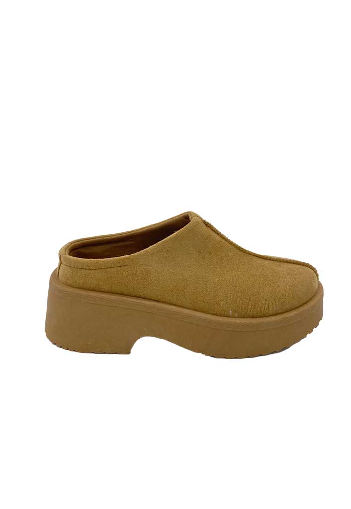 ZUECO MUJER CAMEL ZB041 - 1