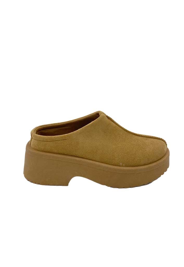 ZUECO MUJER CAMEL ZB041 - 1