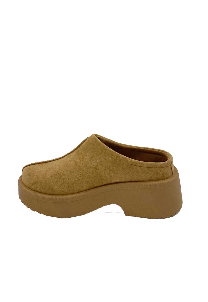 ZUECO MUJER CAMEL ZB041 - 4