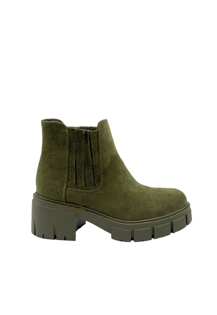 BOTIN MUJER VERDE ZB044 - 1