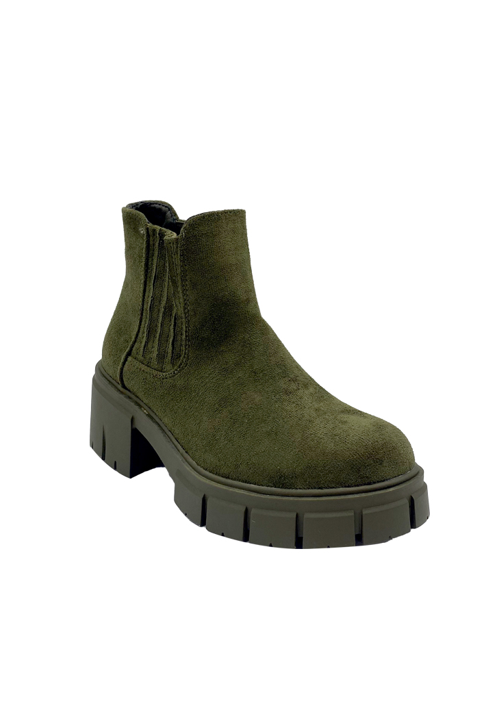 BOTIN MUJER VERDE ZB044 - 2