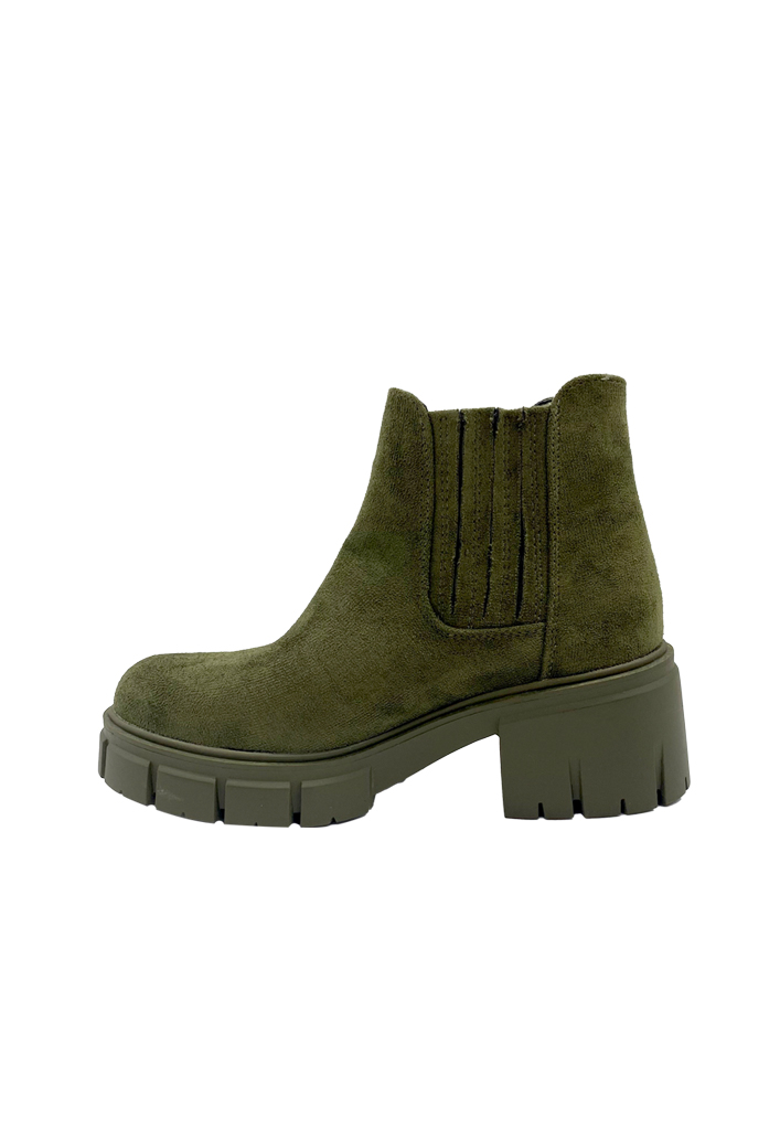BOTIN MUJER VERDE ZB044 - 4