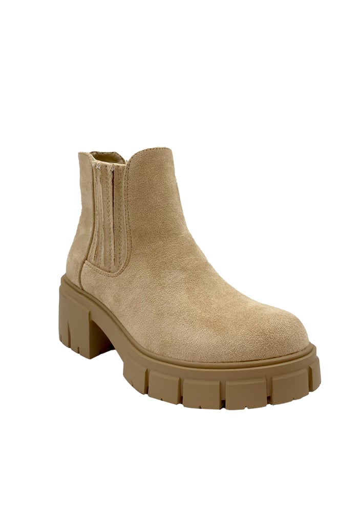BOTIN MUJER BEIGE ZB044 - 2