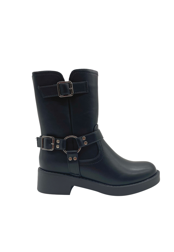 BOTIN MUJER NEGRO ZB047 - 1