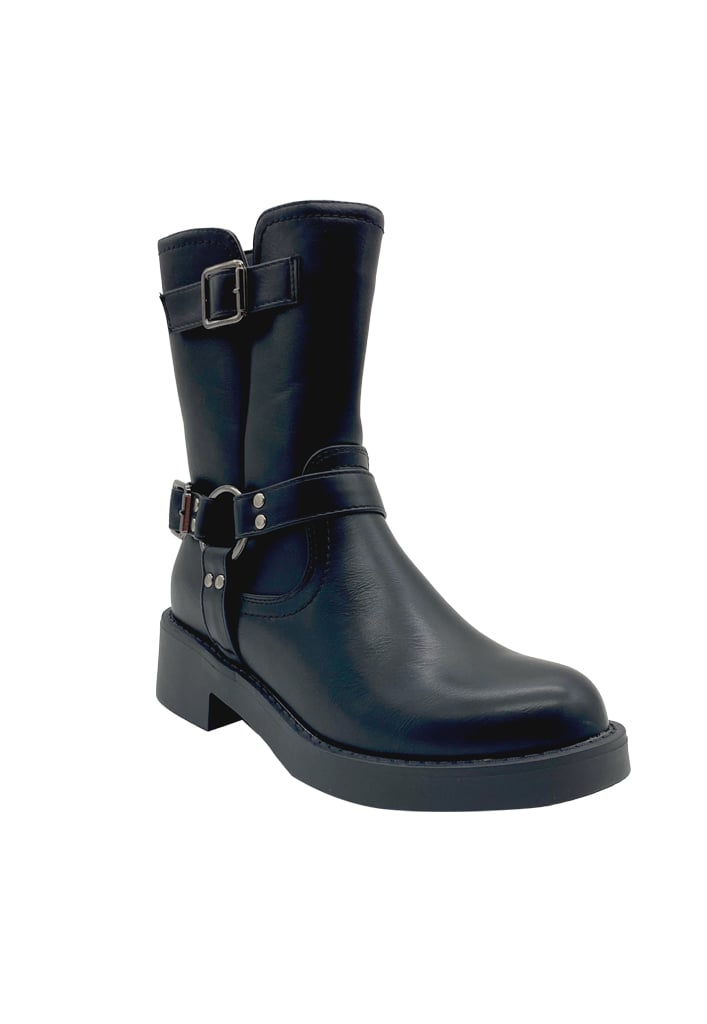 BOTIN MUJER NEGRO ZB047 - 2