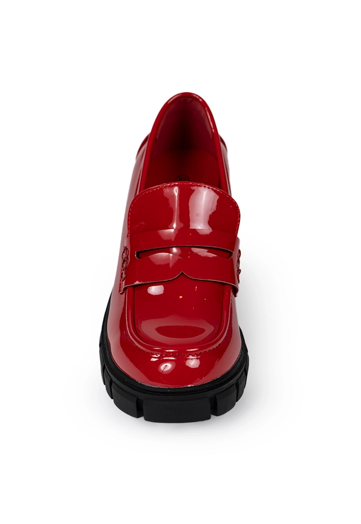MOCASIN ECOCUERO ZAZ47 ROJO - 3