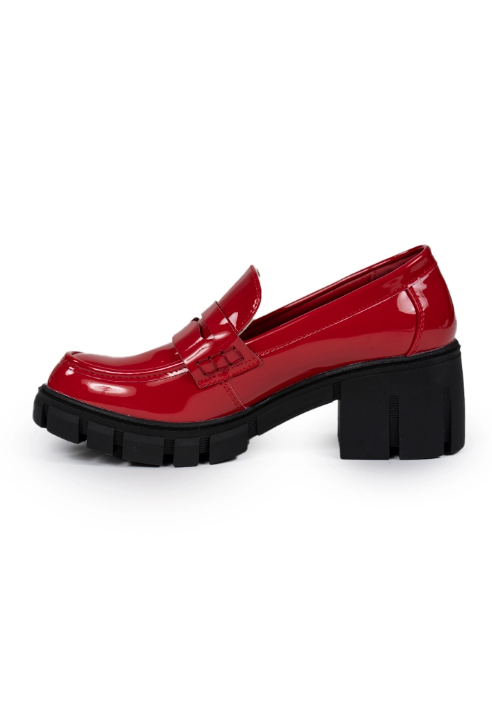 MOCASIN ECOCUERO ZAZ47 ROJO - 4