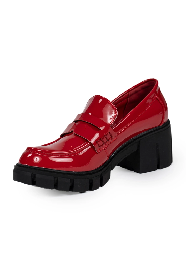 MOCASIN ECOCUERO ZAZ47 ROJO - 5