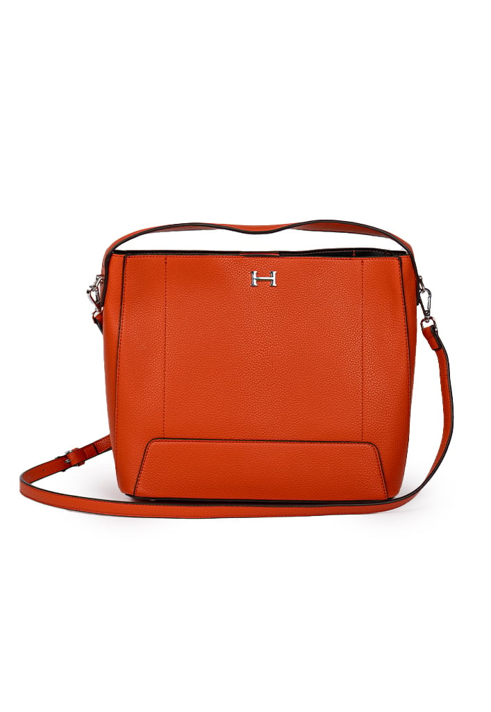 CARTERA ECOCUERO CRU95 NARANJA - 1