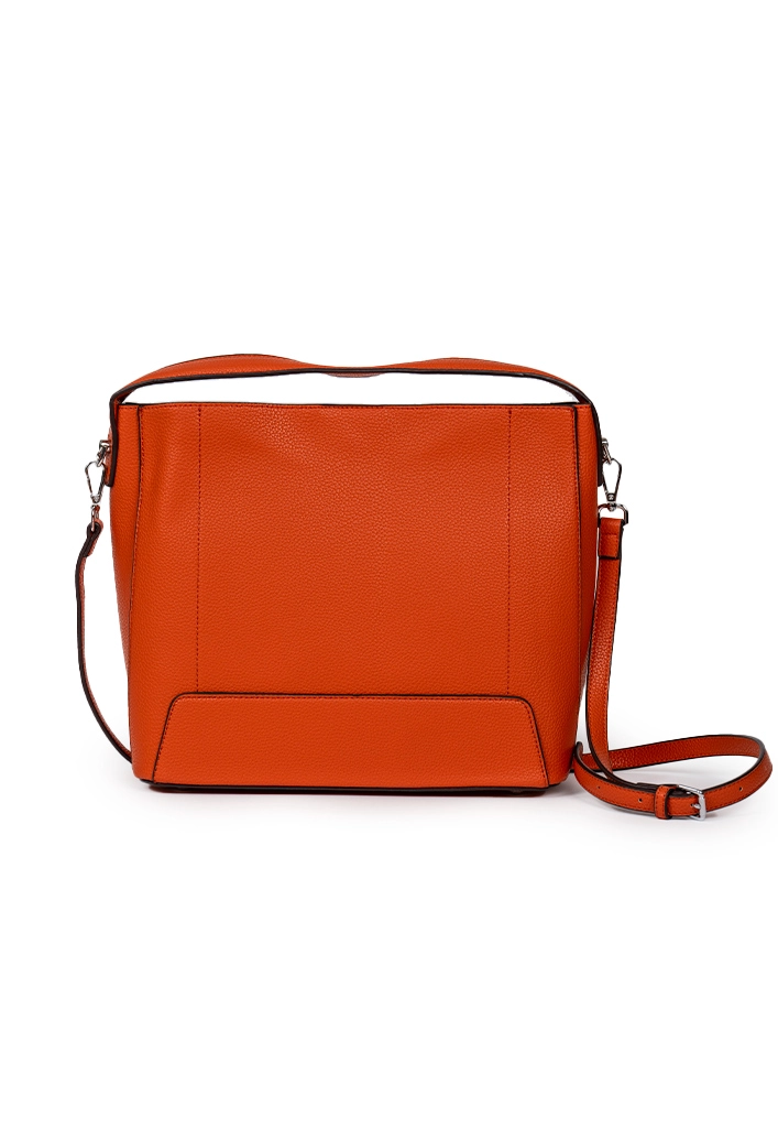 CARTERA ECOCUERO CRU95 NARANJA - 4