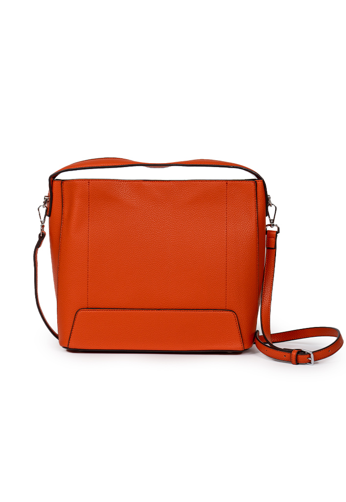 CARTERA ECOCUERO CRU95 NARANJA - 4