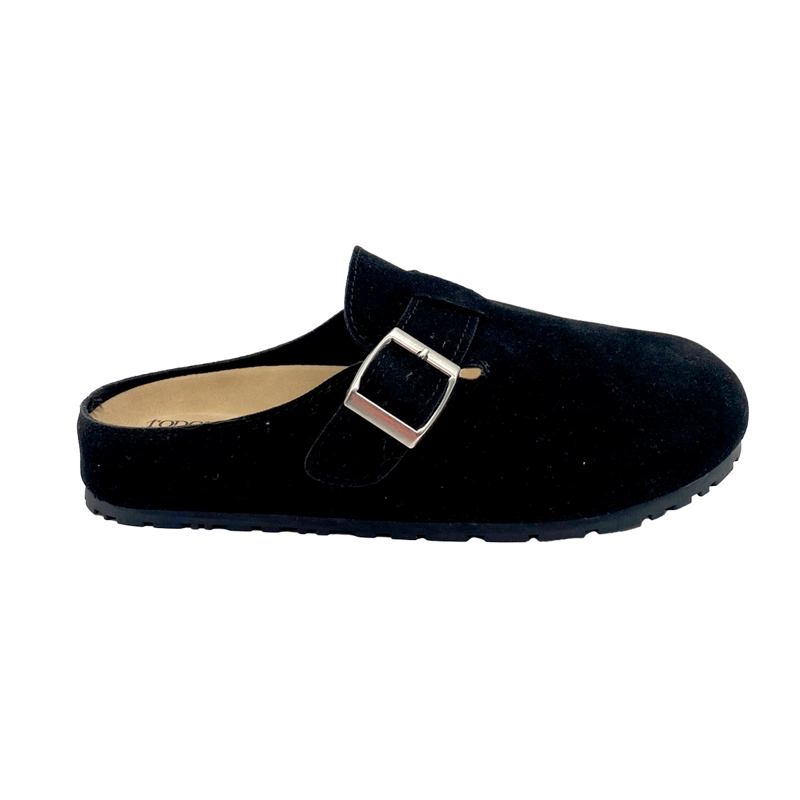 ZUECO MUJER NEGRO ZB059 - 1