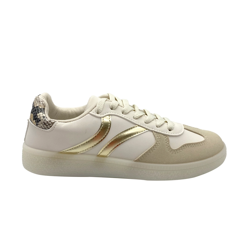 ZAPATILLA MUJER DORADO ZB060 - 1