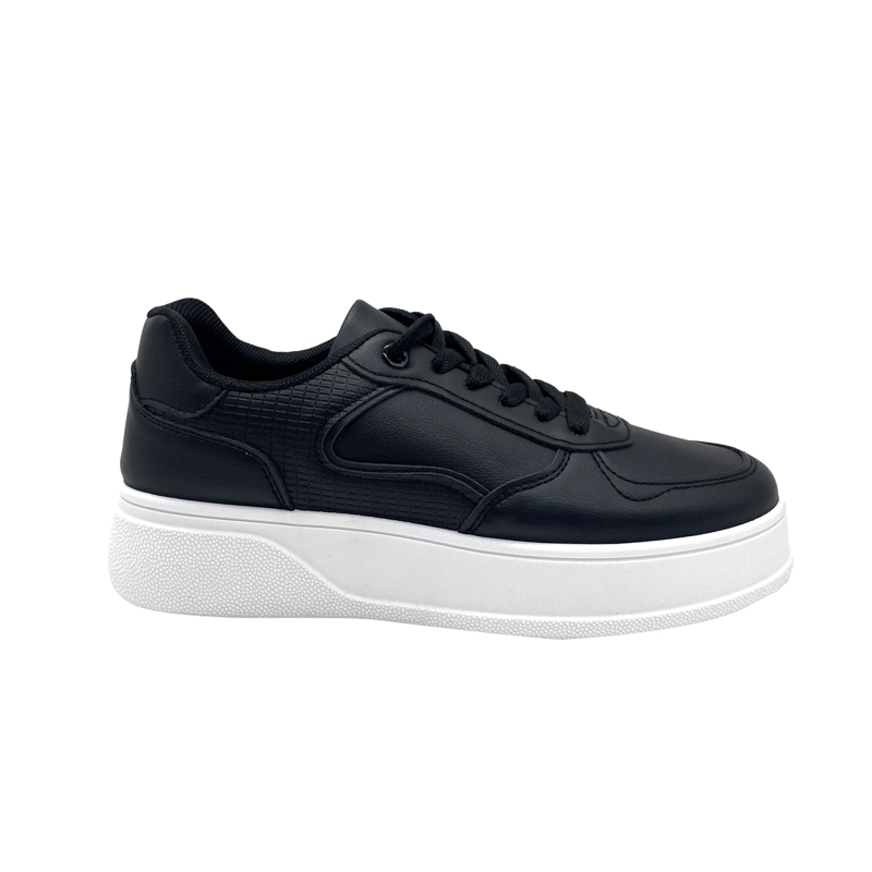 ZAPATILLA PLATAFORMA MUJER NEGRO ZB072 - 1