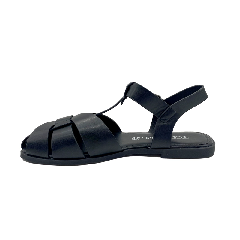 SANDALIA CANGREJERA MUJER NEGRO ZB064 - 4