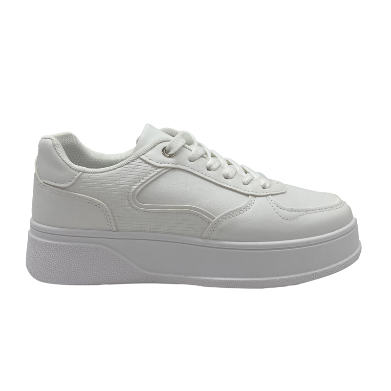 ZAPATILLA PLATAFORMA MUJER BLANCO ZB072 - 1
