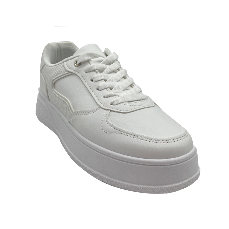 ZAPATILLA PLATAFORMA MUJER BLANCO ZB072 - 2