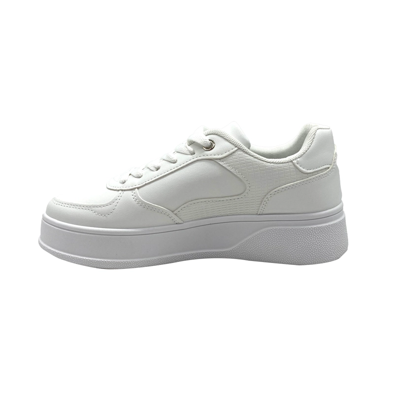 ZAPATILLA PLATAFORMA MUJER BLANCO ZB072 - 4