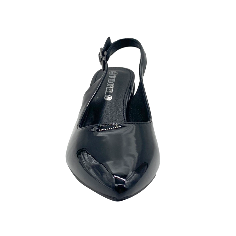 ZAPATO DE TACO NEGRO ZB071 - 3