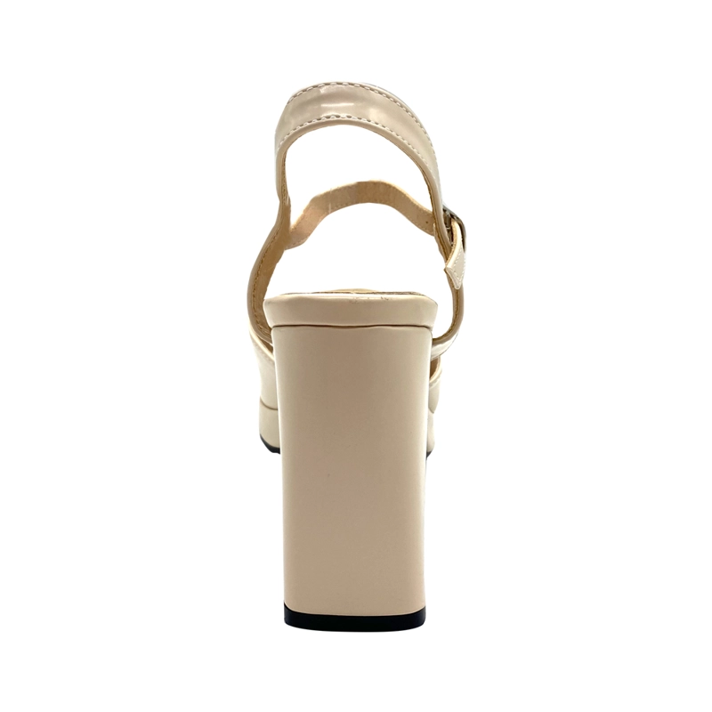 SANDALIA BEIGE ZB054 - 5