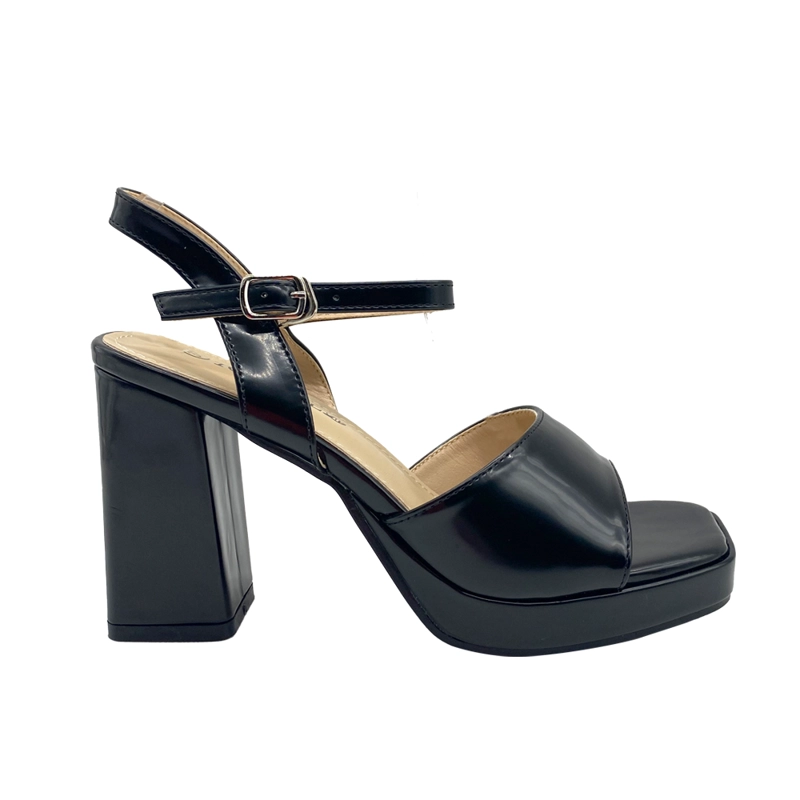 SANDALIA NEGRO ZB054 - 1