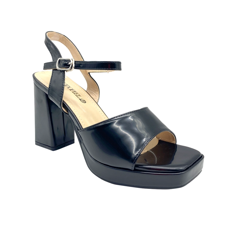 SANDALIA NEGRO ZB054 - 2