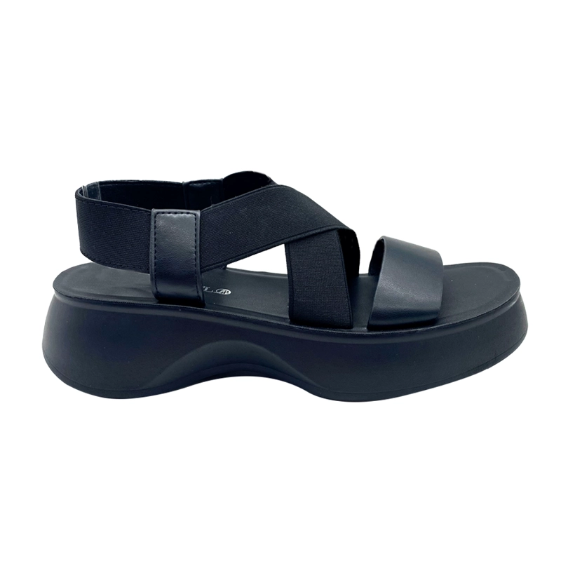 SANDALIA NEGRO ZB056 - 1