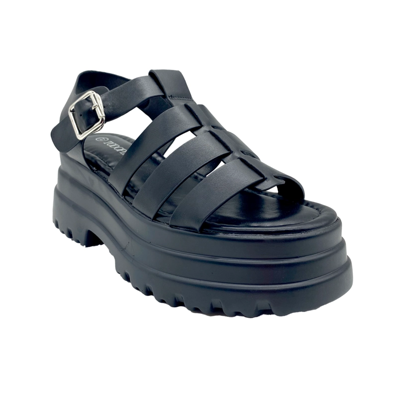 SANDALIA NEGRO ZB068 - 2
