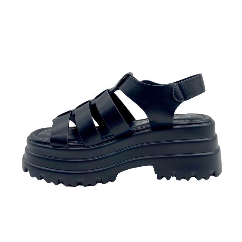 SANDALIA NEGRO ZB068 - 4
