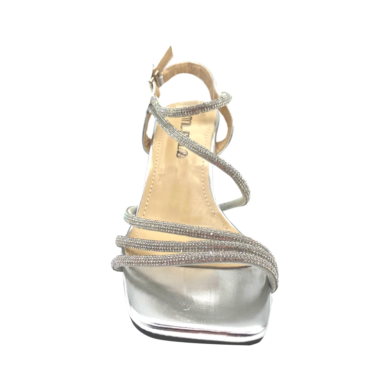 SANDALIA PLATA ZB055 - 3