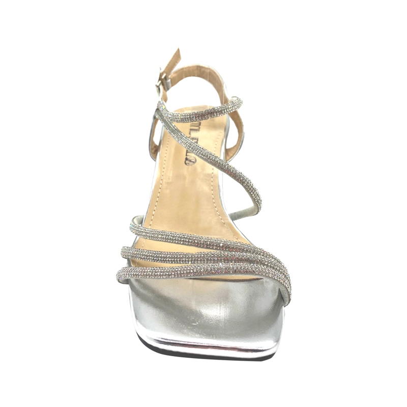 SANDALIA PLATA ZB055 - 3