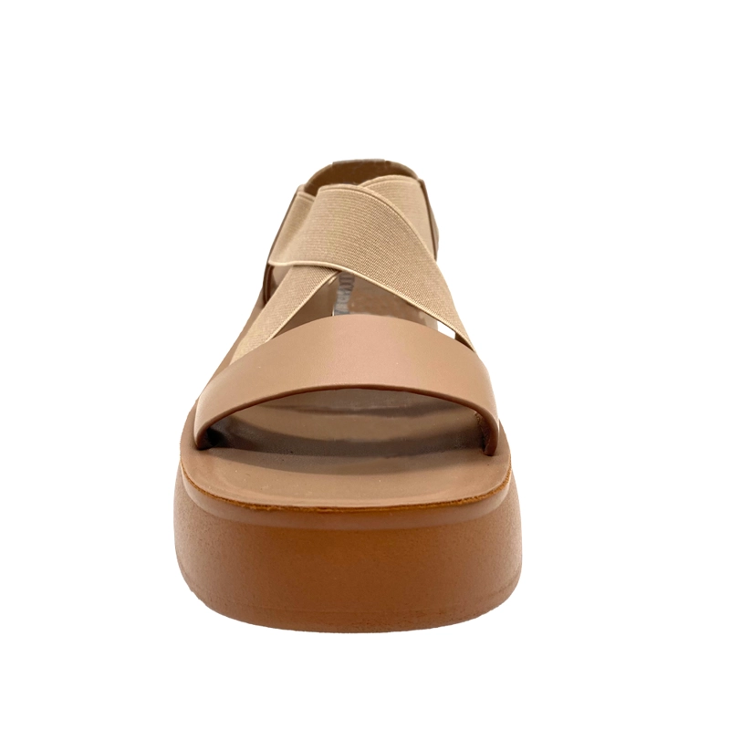 SANDALIA BEIGE ZB056 - 3