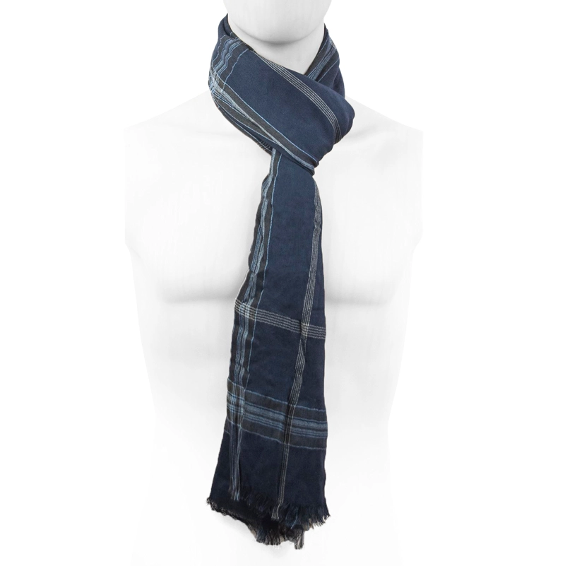 BUFANDA GINO RODINIS AZUL 2036 - 1