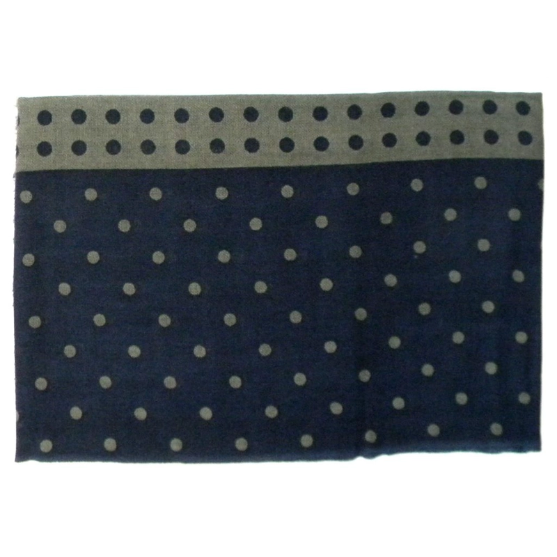BUFANDA GINO RODINIS AZUL MARINO 2076 - 3