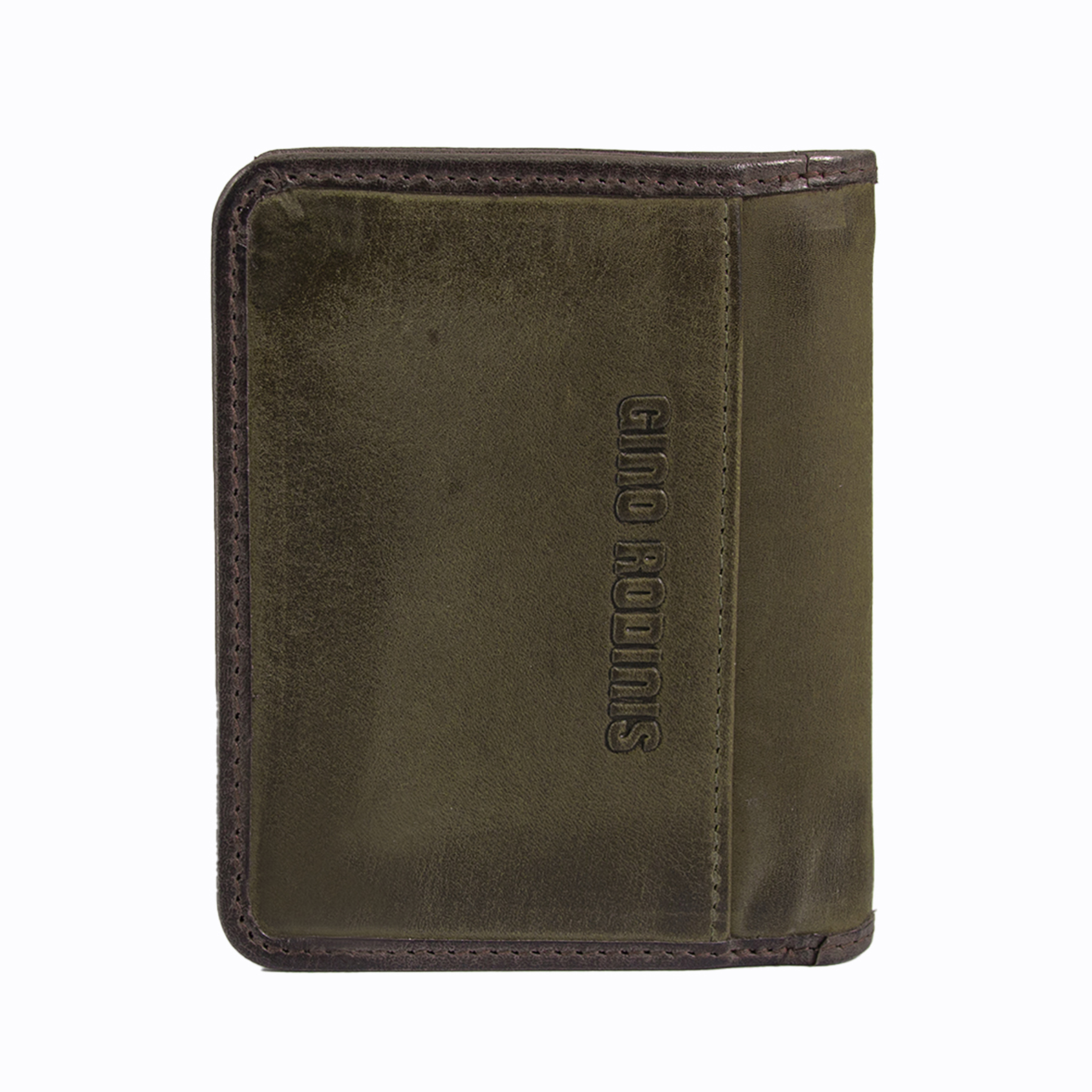 Billetera Massimo 810 Verde Oscuro Gino Rodinis - 7