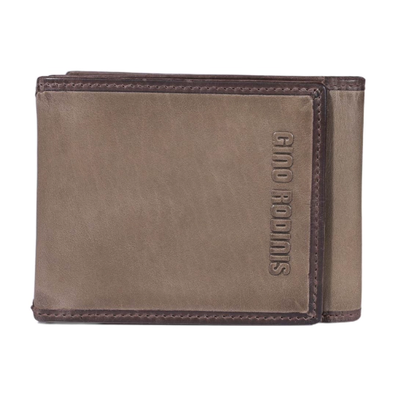Billetera Massimo 812 Verde Olivo Gino Rodinis - 5