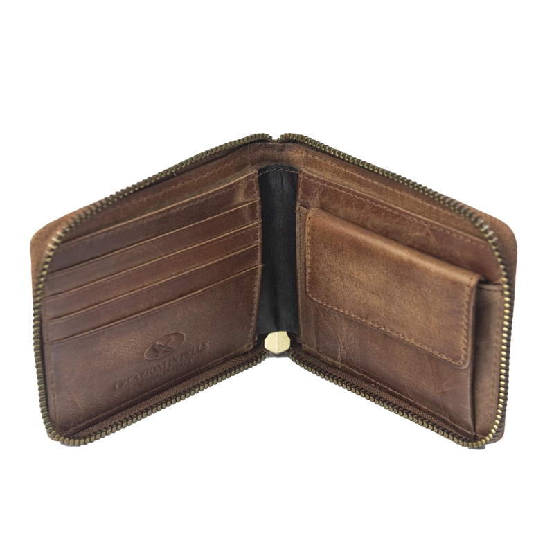 BILLETERA TEXAS 164CF CAFE - 2