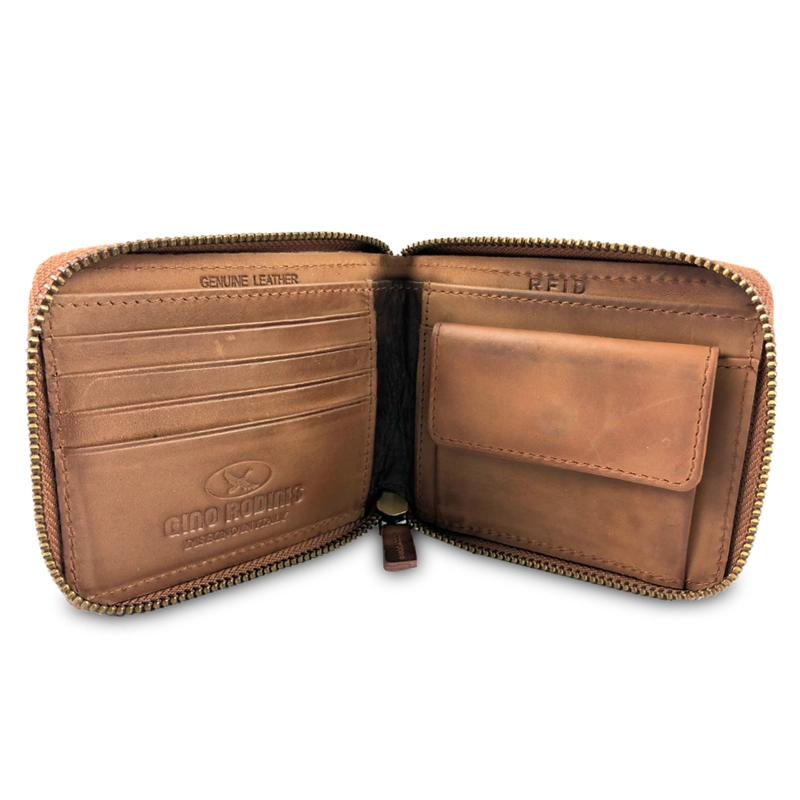 BILLETERA BORSALINO 158 CAFE /MARRON - 2