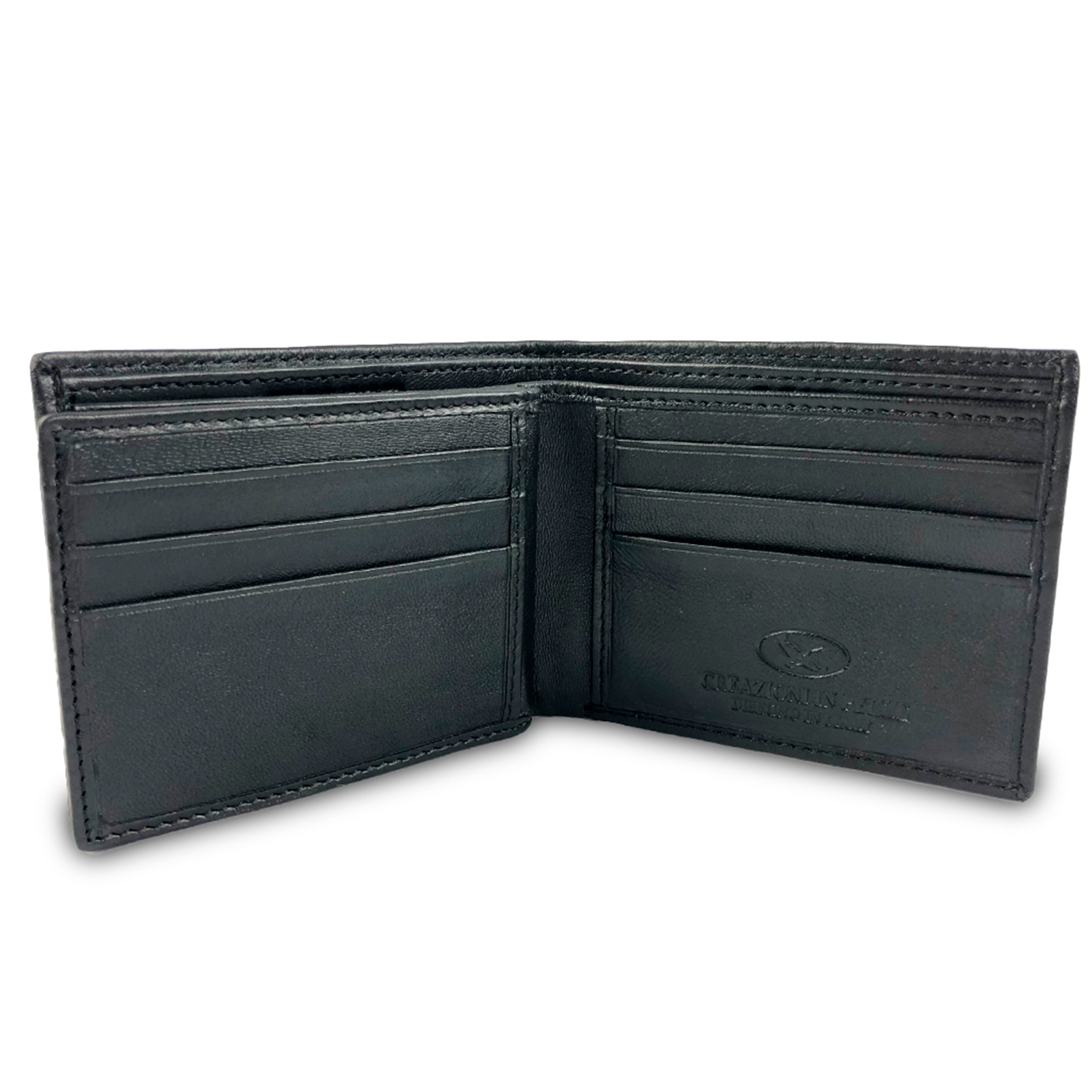 BILLETERA LAZIO 382 NEGRO - 3