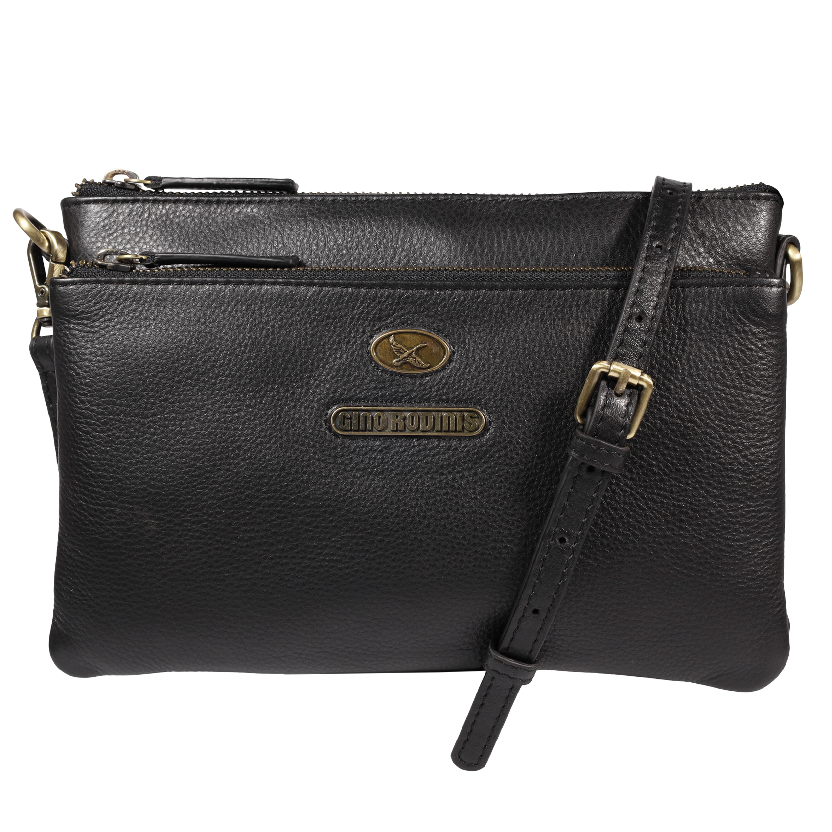 Cartera 2099 Negra Gino Rodinis - 1