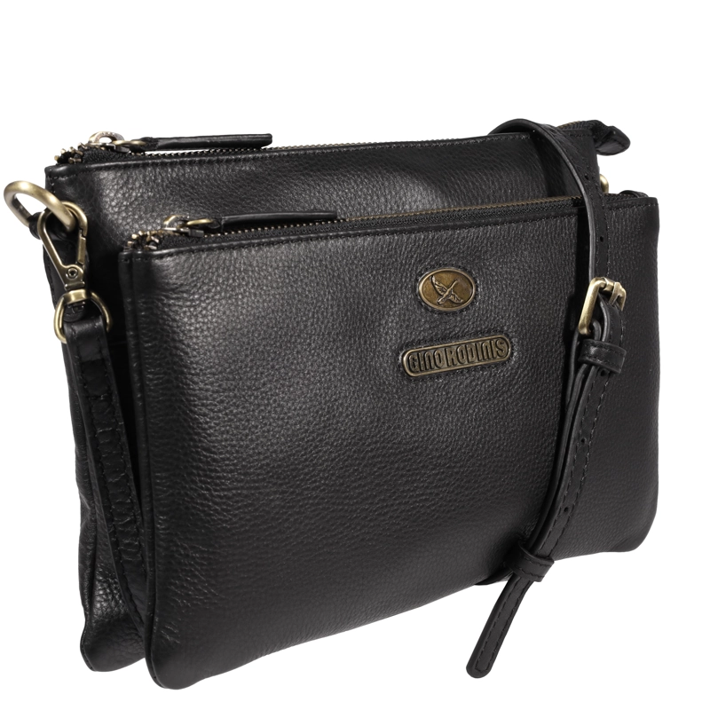 Cartera 2099 Negra Gino Rodinis - 2