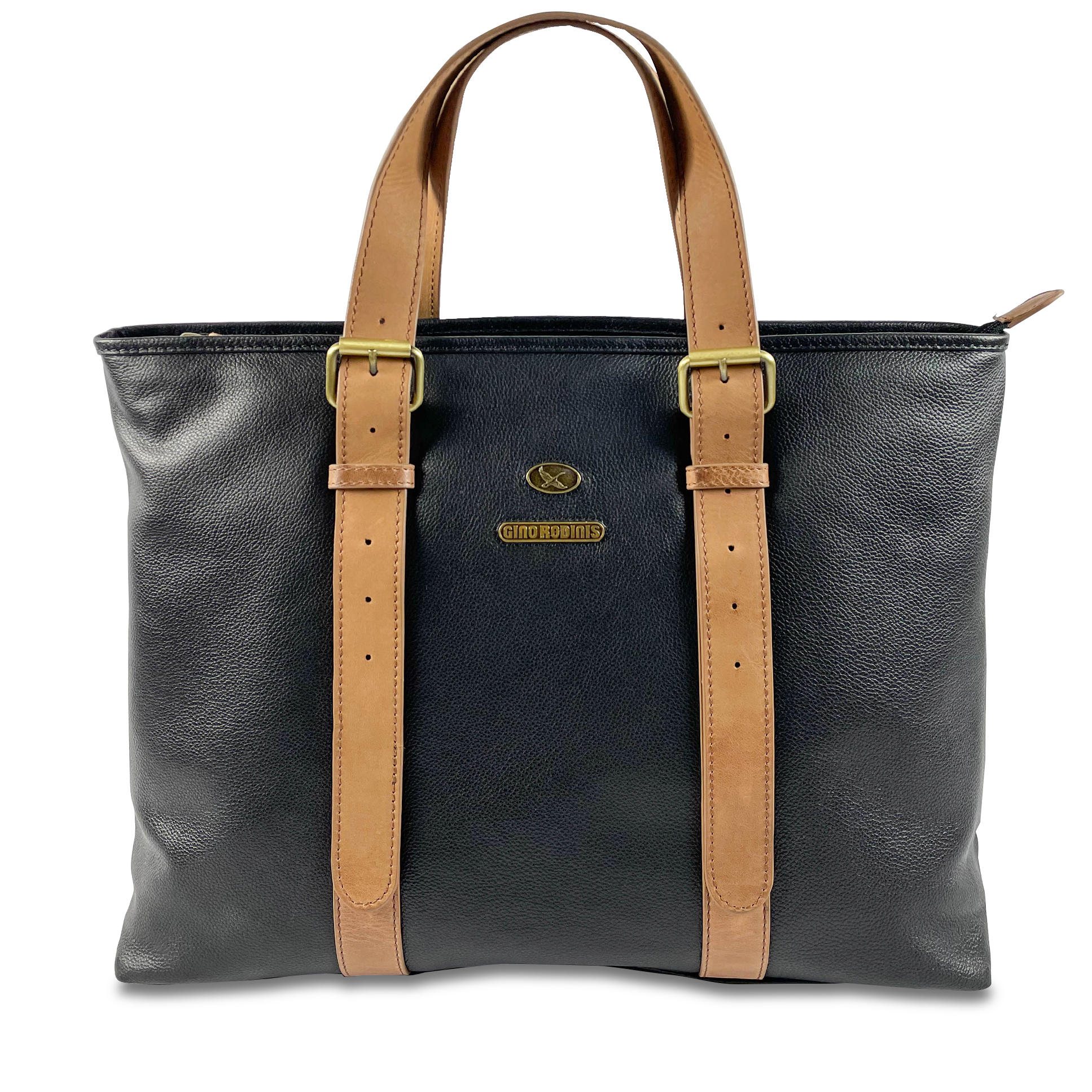 TOTE BAG 2203 NEGRO/BEIGE - 1