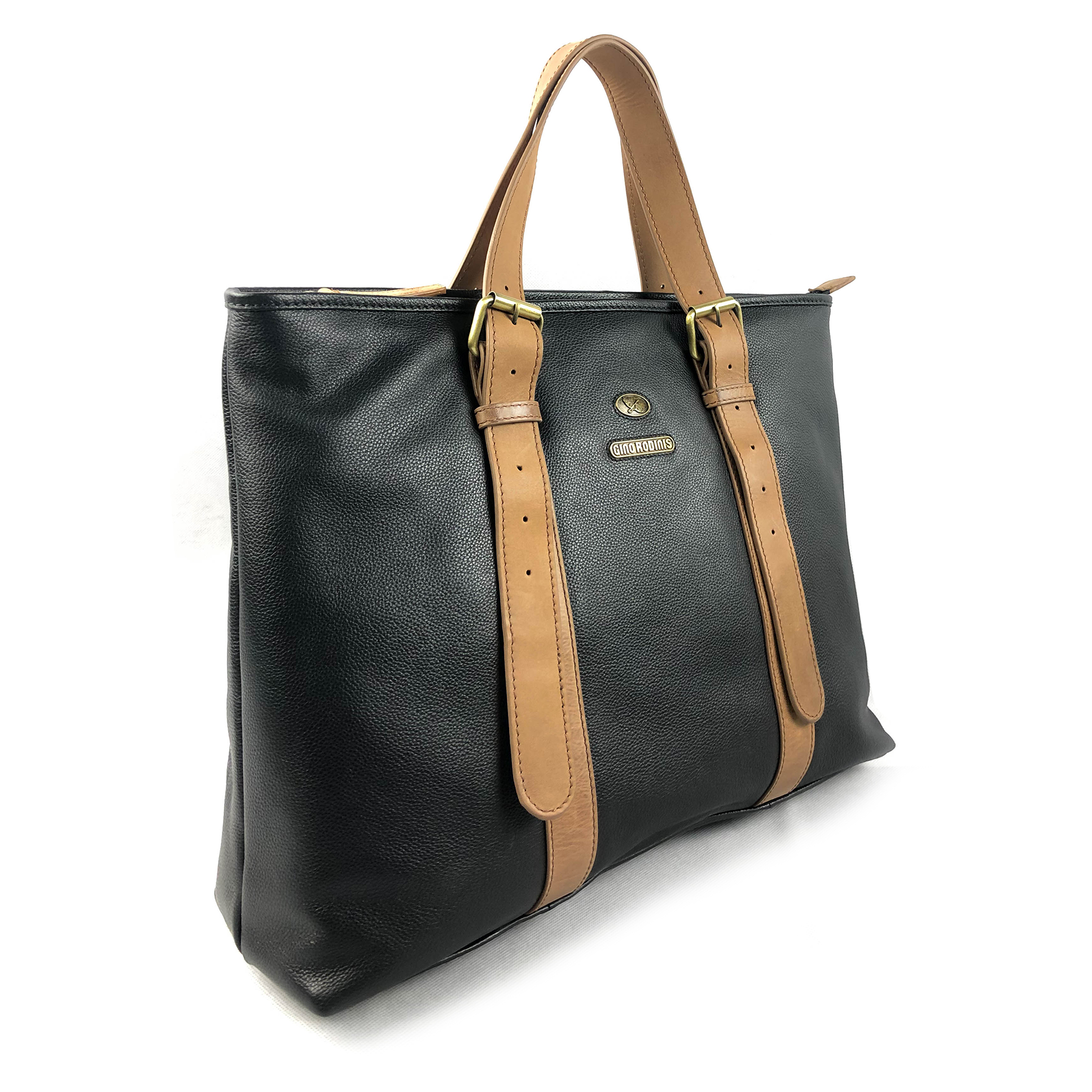 TOTE BAG 2203 NEGRO/BEIGE - 2