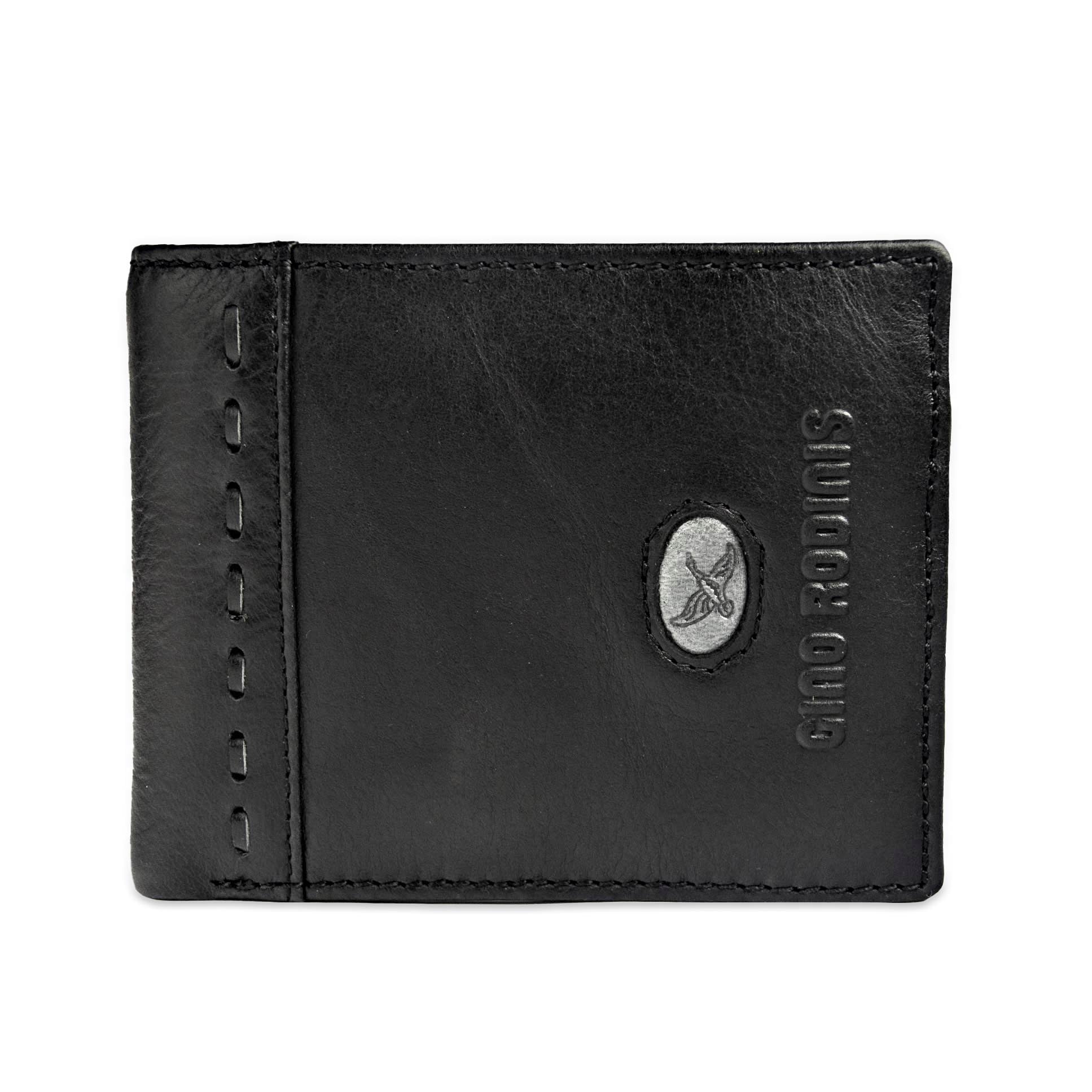 BILLETERA STEFANO 665 NEGRO GINO RODINIS - 1