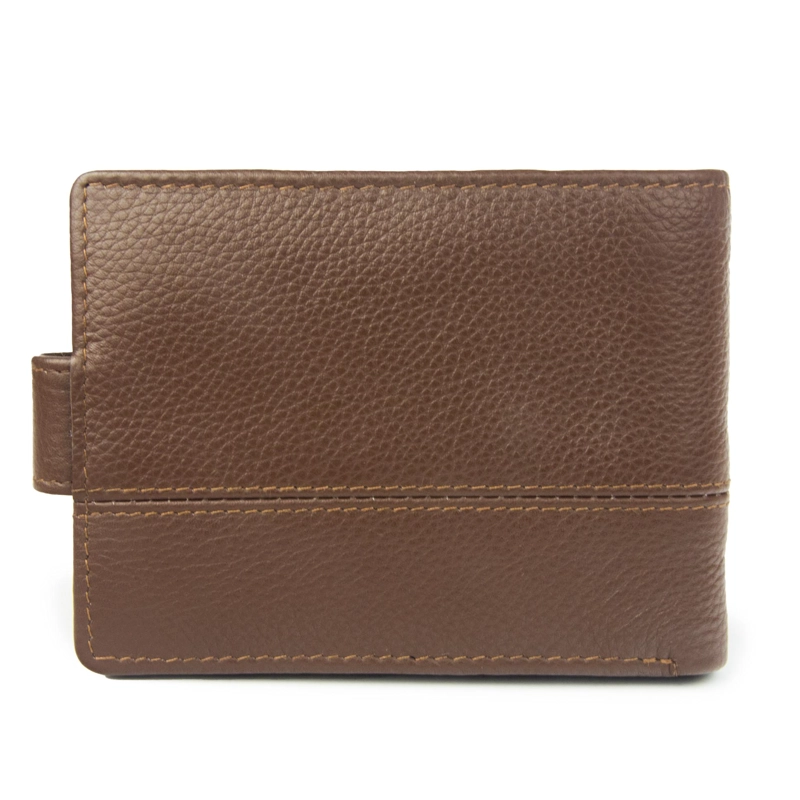 BILLETERA DE HOMBRE CAPRI 988 MARRON  GINO RODINIS - 3