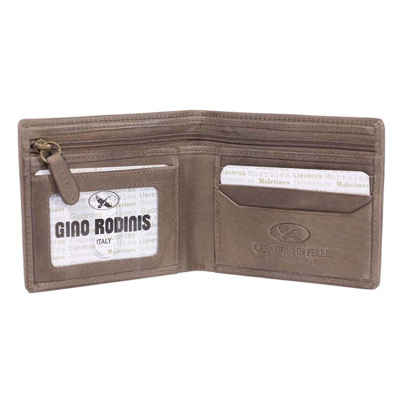 BILLETERA HOMBRE FARM 970 VERDE GINO RODINIS - 4