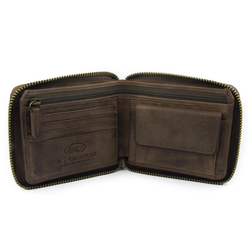 BILLETERA DE HOMBRE FARM 971 CAFE  GINO RODINIS - 2