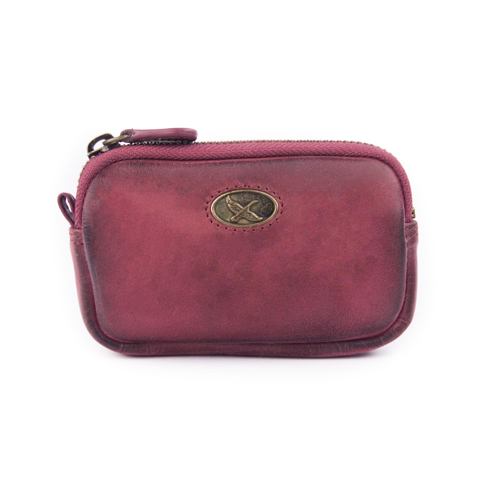 MONEDERO DE HOMBRE  FARM 973 ROJO GINO RODINIS - 1
