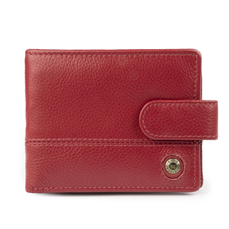 BILLETERA DE HOMBRE CAPRI 985 ROJA GINO RODINIS - 1
