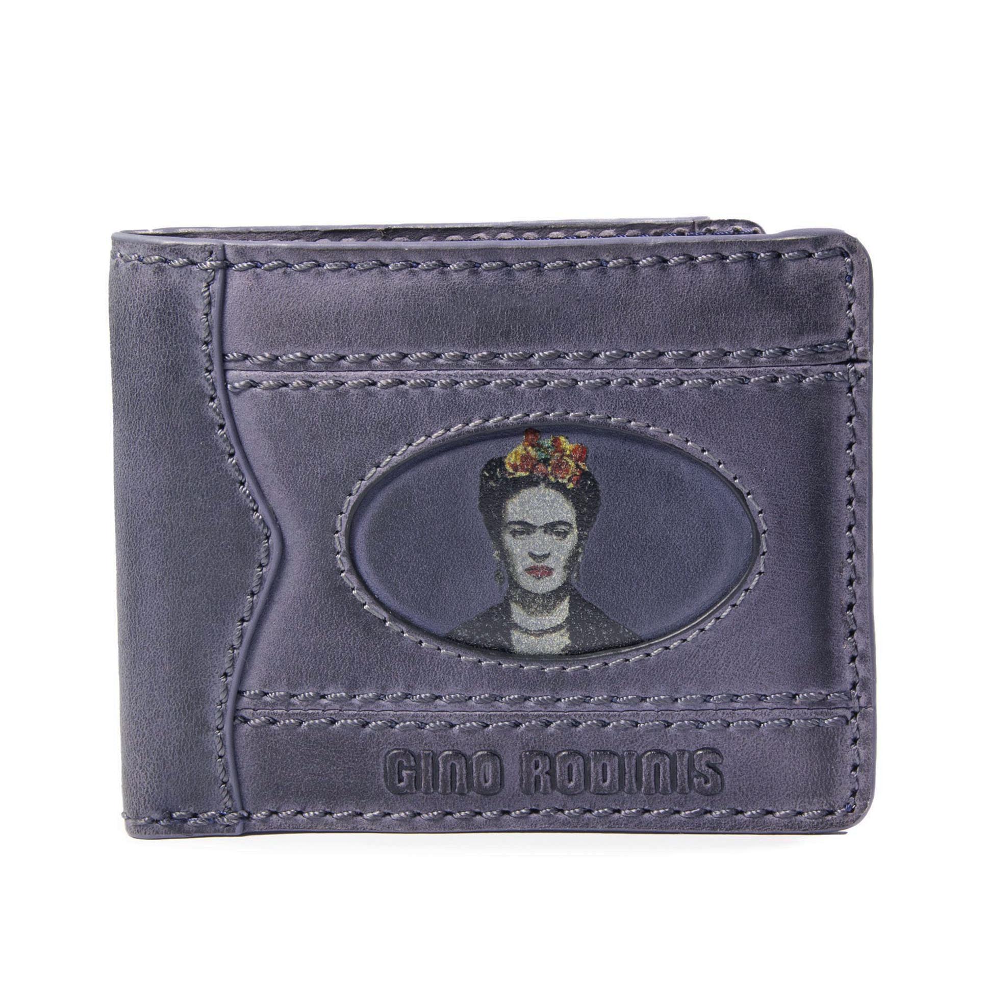 Billetera Coco 990-1 Frida Kahlo / Azul - 1
